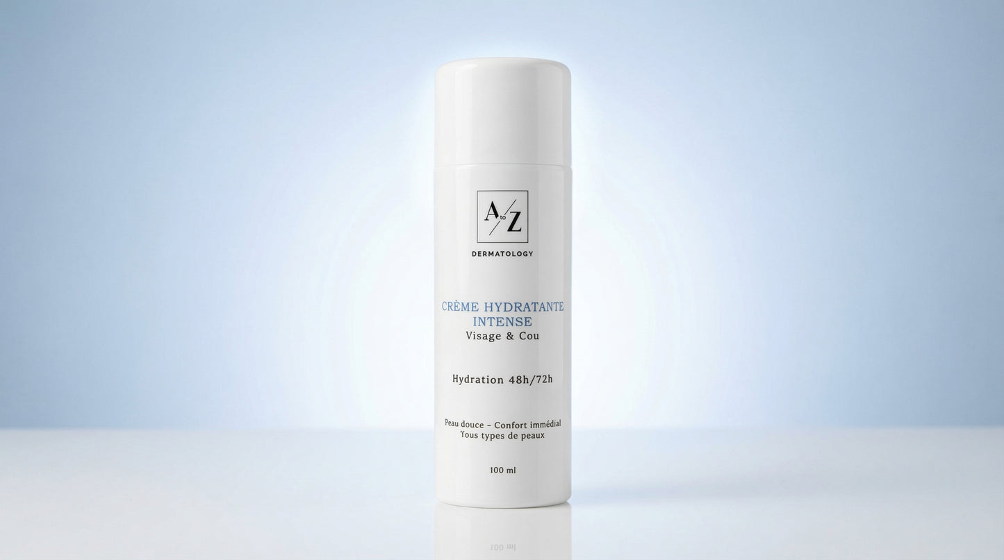 A to Z Dermatology – Crème Hydratante Collagène & Acide 100 ml
