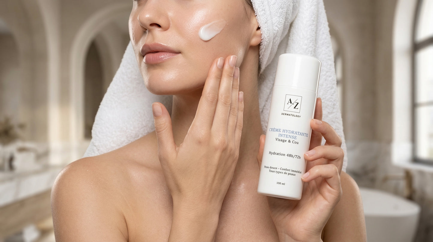 A to Z Dermatology – Crème Hydratante Collagène & Acide 100 ml