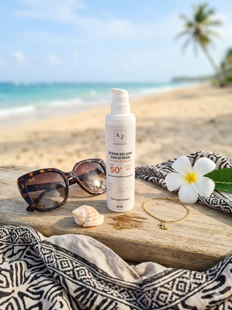 Écran solaire A to Z Dermatology SPF 50+ avec protection UVA et UVB