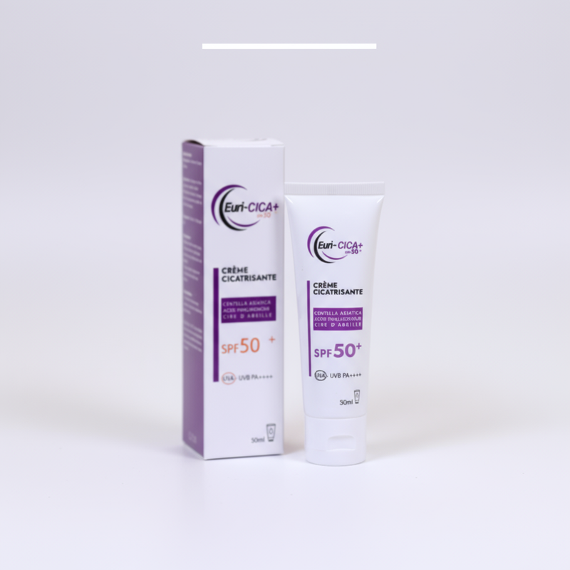 EURI-Cica+ – Crème Cicatrisante SPF 50 (50 ml)
