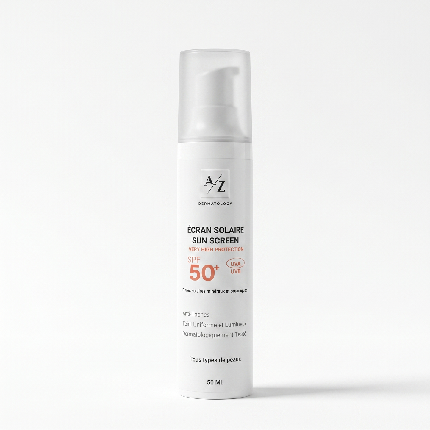 A to Z Dermatology – Écran solaire anti-taches SPF 50+